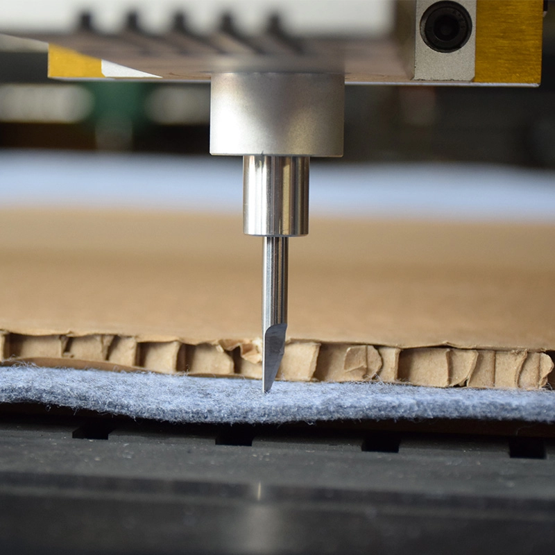 Deri kağıt için CNC titreşimli bıçak kesme makinası