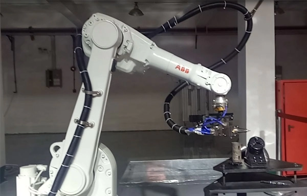 Tüpler ve borular kesme ve kaynak için 3D Robot Kol Lazer Kesim Makinesi