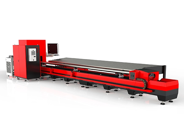 Büyük Çaplı Metal Boru Lazer Kesim Makinesi 6 Metre Uzunluk boru ürünleri