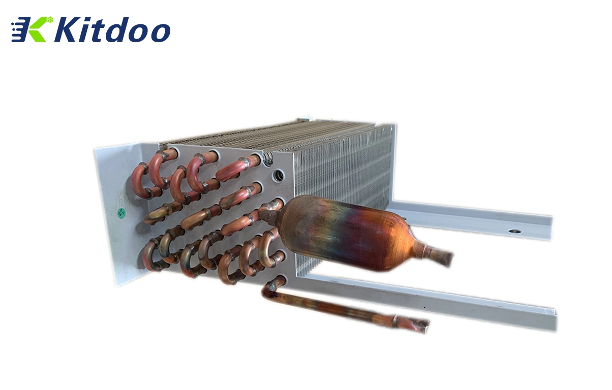 Buzdolabı için özelleştirilmiş hava soğutmalı evaporatör soğutma bobini