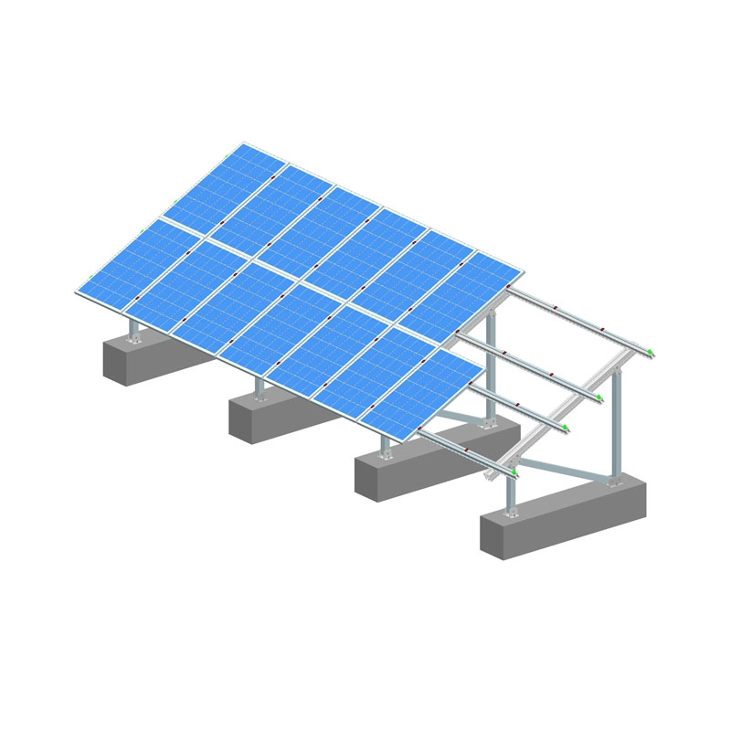 Alüminyum Solar Zemin Montaj Sistemi