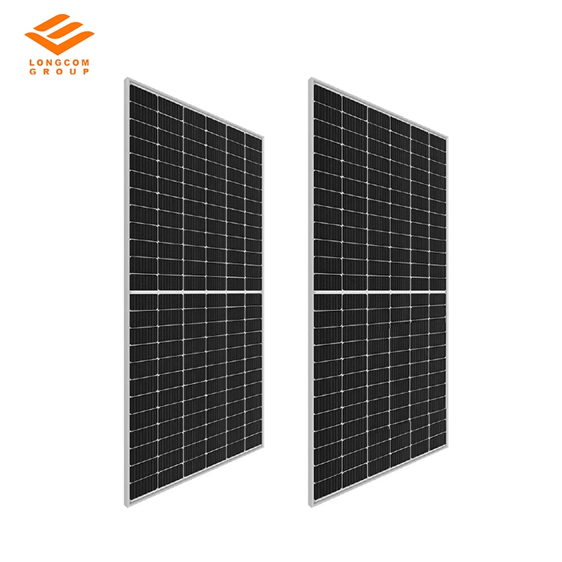 Uzun Grup Gücü 530W Monokristal 166mm M6 Yarım Kesim 144 Hücreli Güneş Paneli Mono PV Enerji Gücü