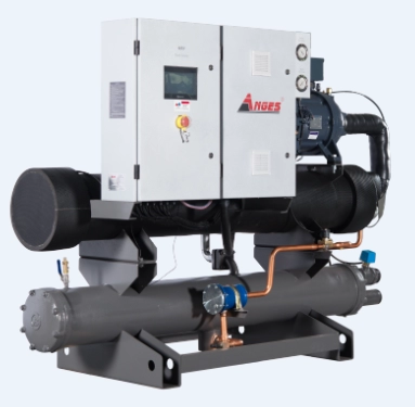 Düşük Sıcaklık Vidalı Endüstriyel Su Soğutma Ünitesi AGS-070WSL
