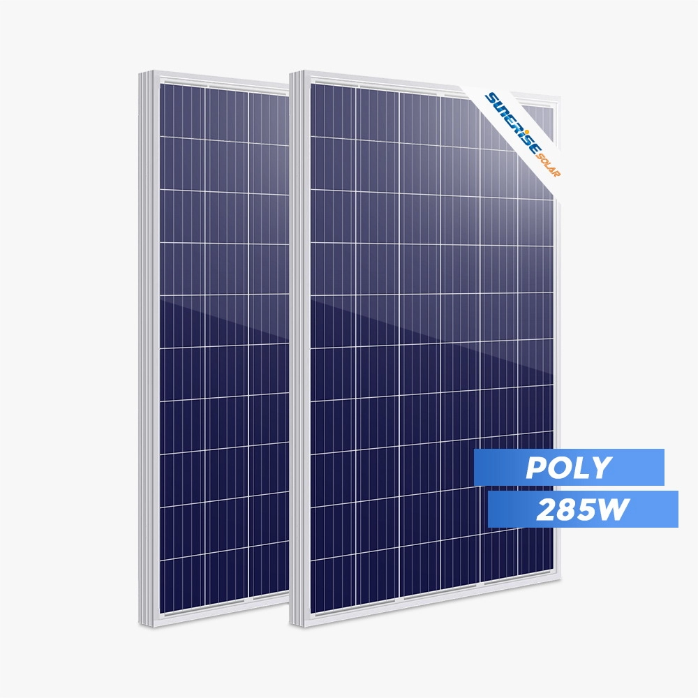Yüksek Verimli Polikristal 285 Watt Güneş Paneli Fiyatı