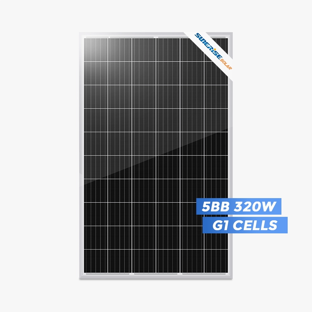 5BB PERC Monokristal 320 Watt Yüksek Verimli Güneş Paneli