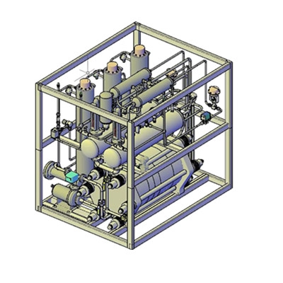 250 m³ dış mekan hidrojen jeneratörü (hidrojen üretim elektrolizörü)