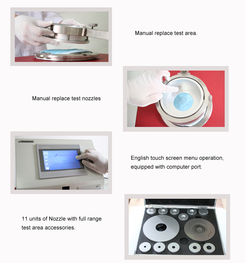 Digital Air Permeability Tester M027A