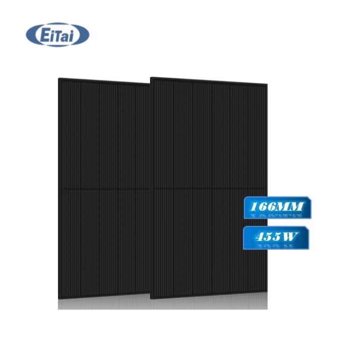 EITAI 166mm Yarım Kesim 445W 450W 455W PV Modülü Güneş Paneli