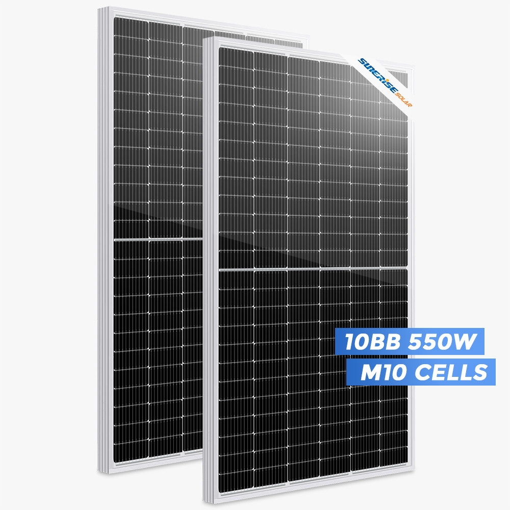 144 Yarım Kesim Mono 550Watt Güneş Paneli En İyi Fiyatla