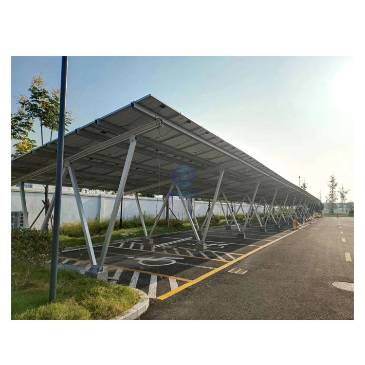 Konvansiyonel Garajlar W Tipi Kanopiler Solar Carport Montaj sistemi
