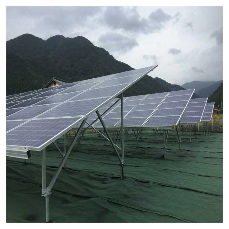 Kolay Kurulum PV Solar Zemin Montaj Kitleri