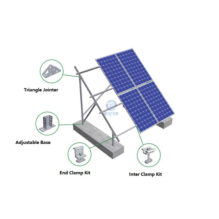 Çelik Solar PV Yer Montaj Sistemleri