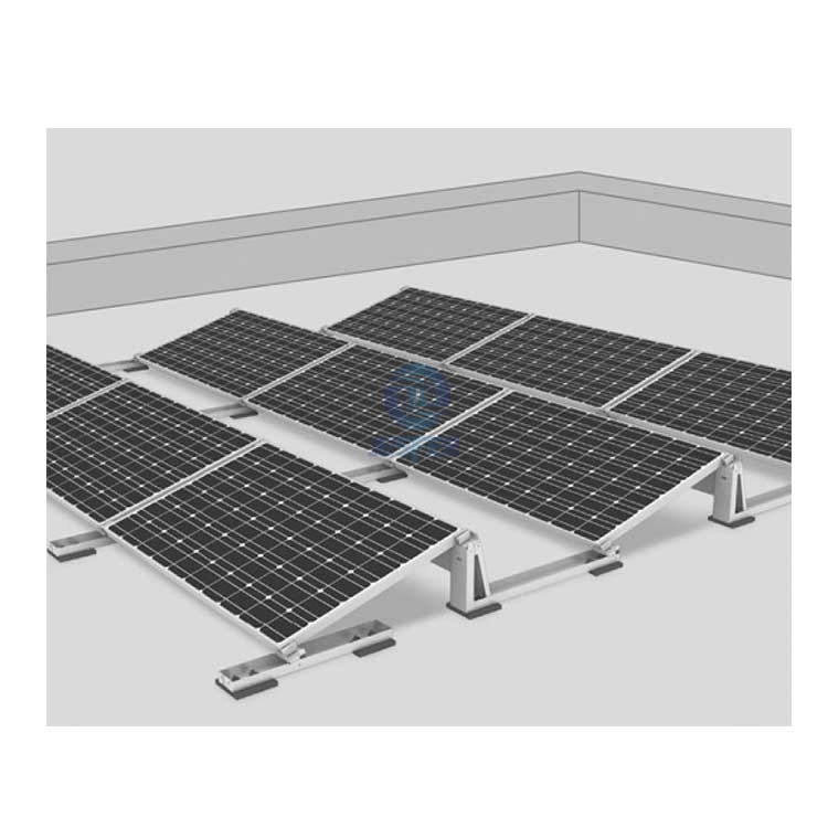 Solar Balastlı Sistem Beton Düz Çatı Solar Mount