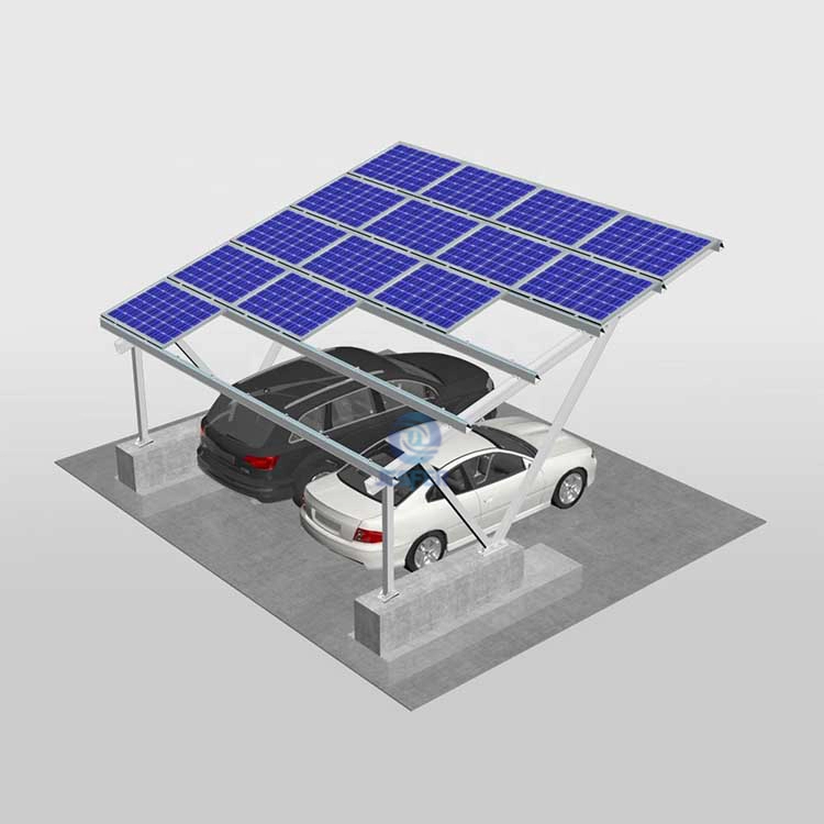 N Tipi PV Carport Montaj Çözümü Solar Sistemler