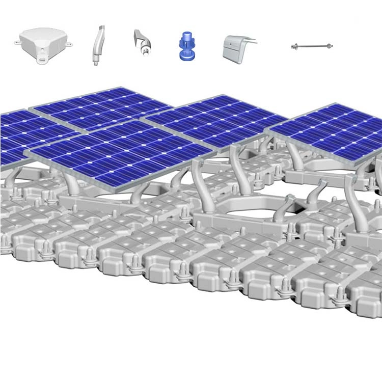 Dry Lake Tam Ankraj Çözümü Solar Kitler HDPE Solar Montaj Yapısı Havuz Şamandıraları