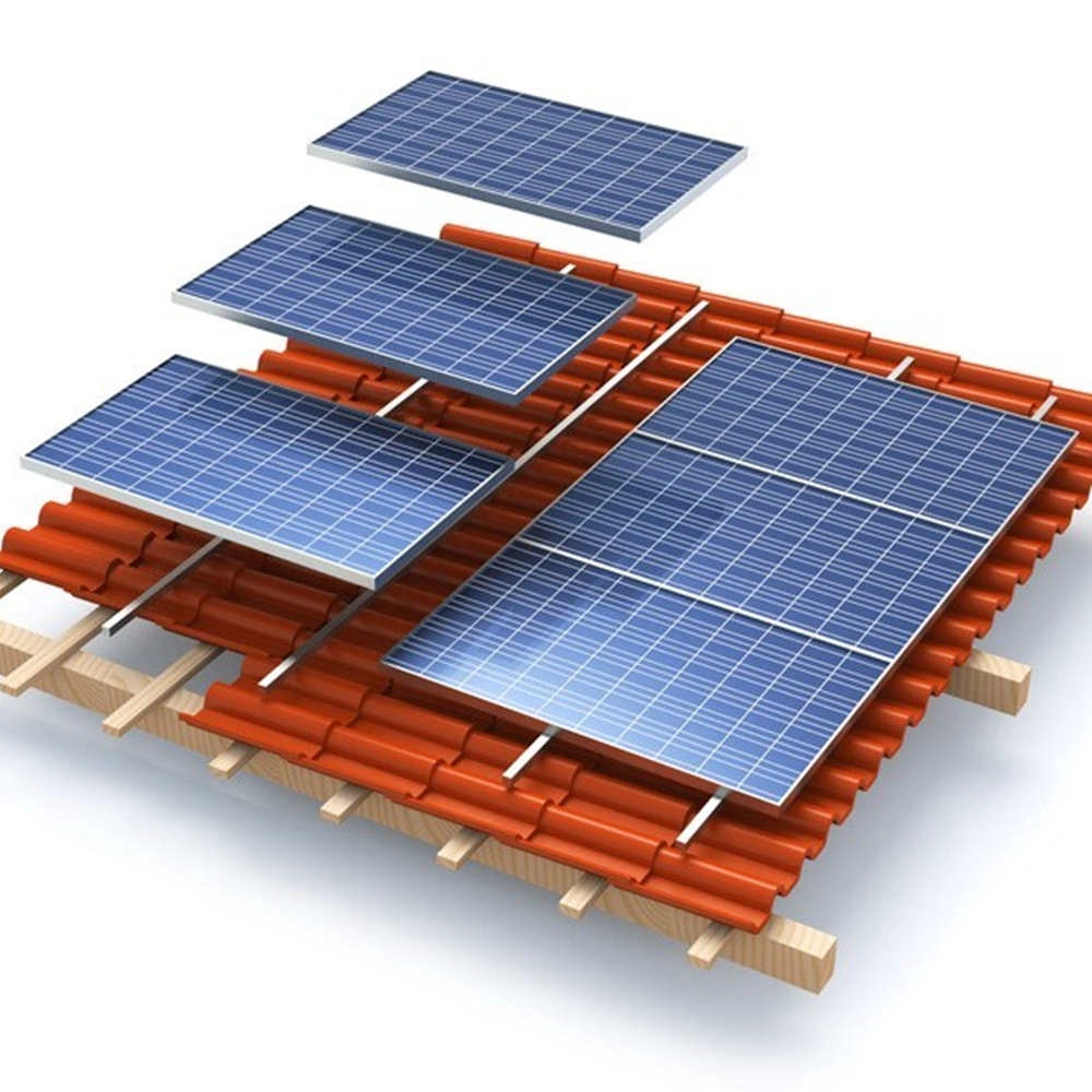 Kiremit çatı güneş montaj sistemi