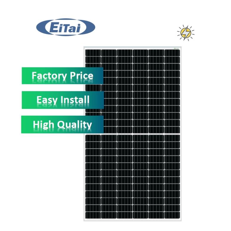EITAI 455W Güneş Paneli PV 144 Hücreli Yarım Kesim Mono Modül Fiyatları