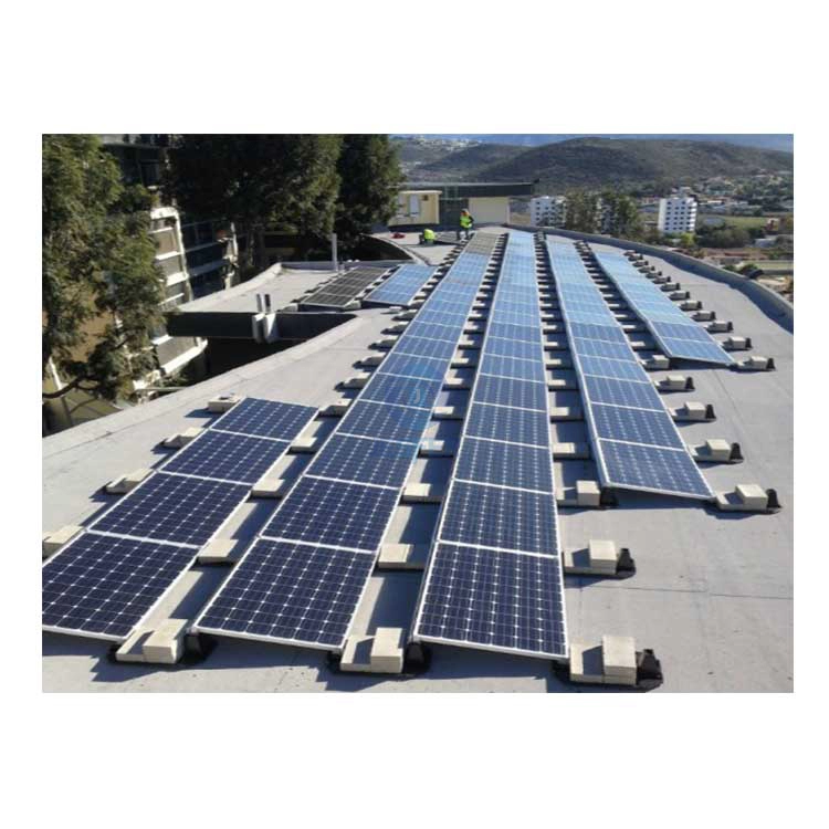 Düz Çatı Solar PV Balastlı Montaj Sistemi