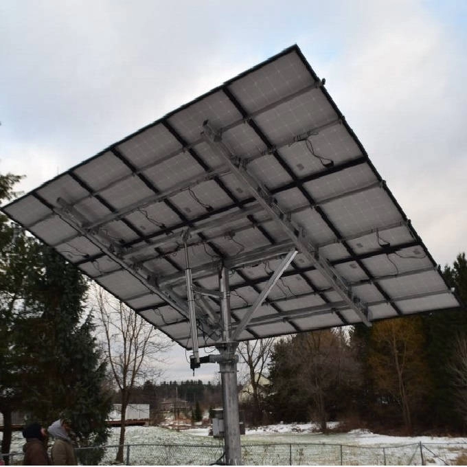 5KW 6KW 7KW 8KW Solar Mounts Çift Eksenli Solar Tracker