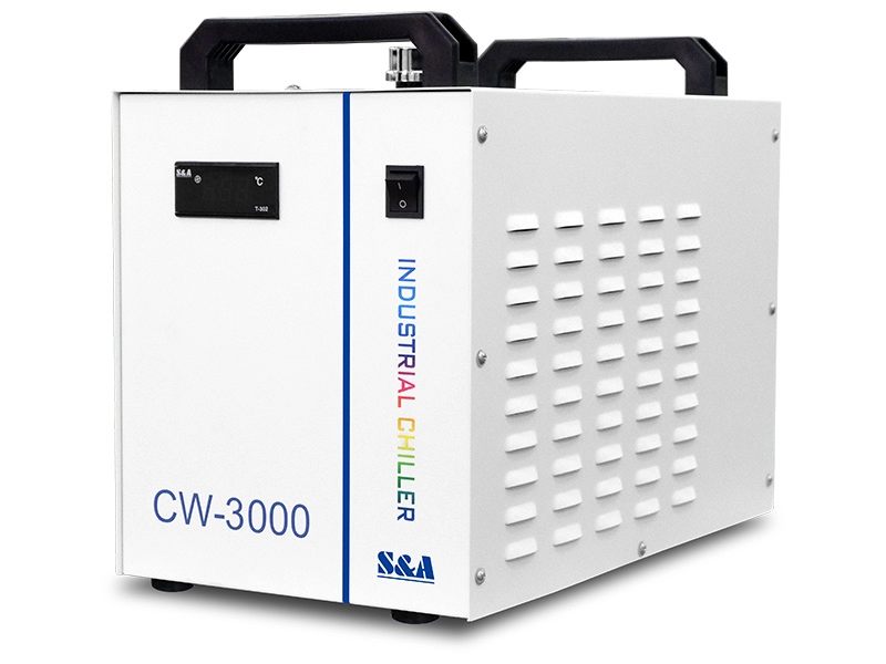 CO2 lazer tüpü için taşınabilir endüstriyel hava soğutmalı soğutucular