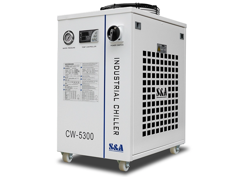 Soğutma hava soğutmalı su soğutucuları CW-5300 soğutma kapasitesi 1800W