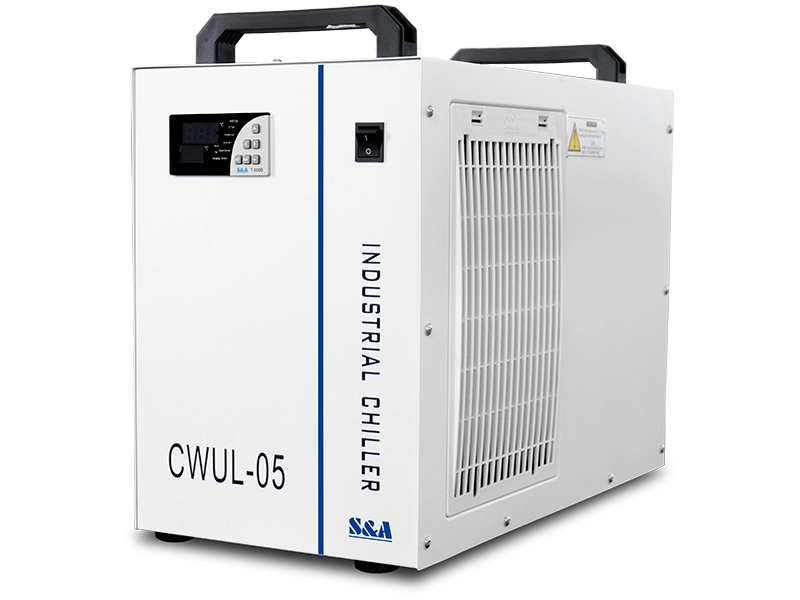 Uzun ömürlü yüksek hassasiyetli UV lazerli su soğutucuları CWUL-05