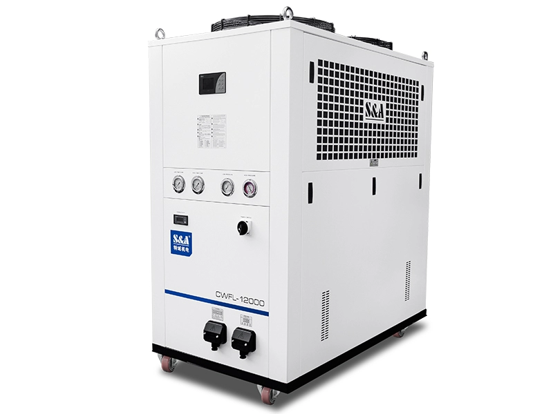 12KW fiber lazer için devridaim soğutmalı hava soğutmalı su soğutucuları CWFL-12000
