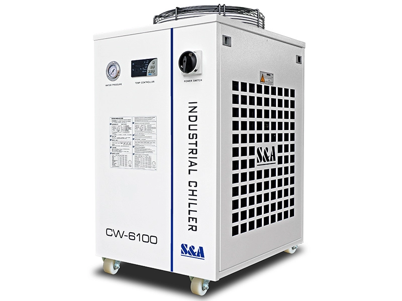 Endüstriyel su soğutma grubu sistemleri CW-6100 soğutma kapasitesi 4200W 2 yıl garanti