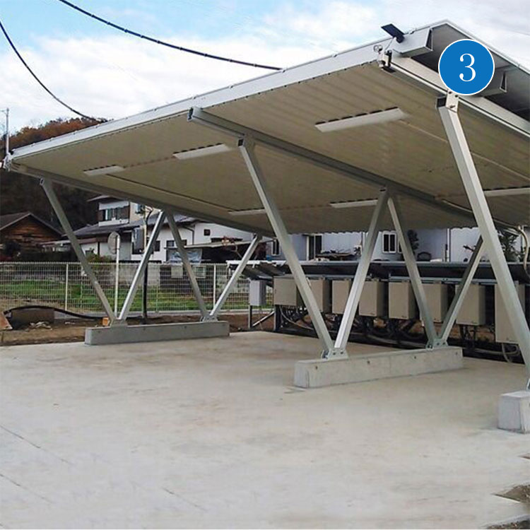 solar Carport mounting bracket System detailed description