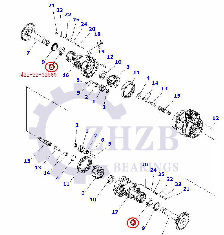 HITACHI PARTS