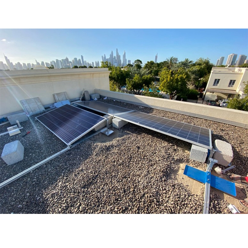 Balastlı Düz Çatı güneş enerjisi montaj braketleri sistemi