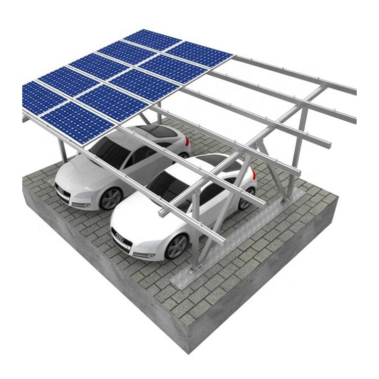 Güneş alüminyum yapısı carport montaj rafı pv carport montaj braketleri