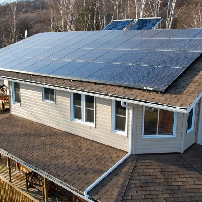 10k Watt Ev Yenilenebilir Enerji Güneş Enerjisi Sistemi