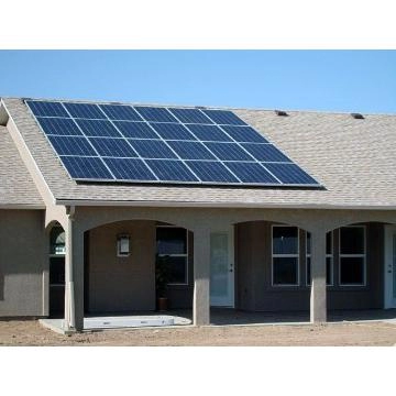 6000 Watt Kapalı Şebeke Ev Elektrik Enerji Güneş Enerjisi Sistemi