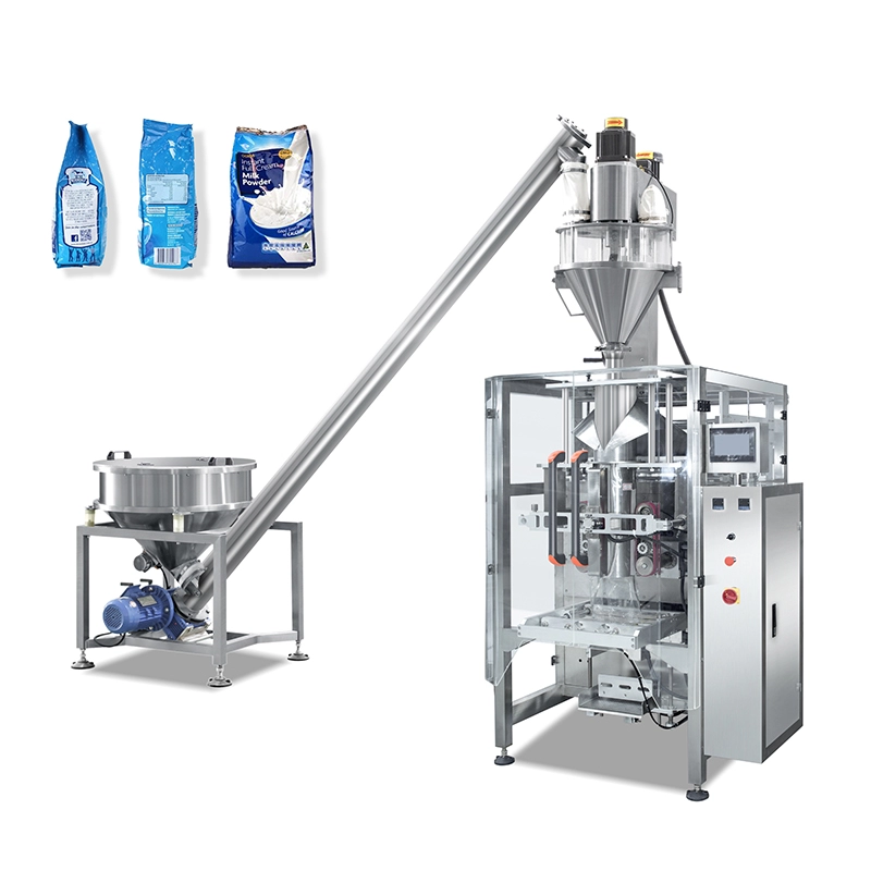 VFFS Döner Otomatik besleme Süt Kahve Süt Çay tozu paketleme makinesi