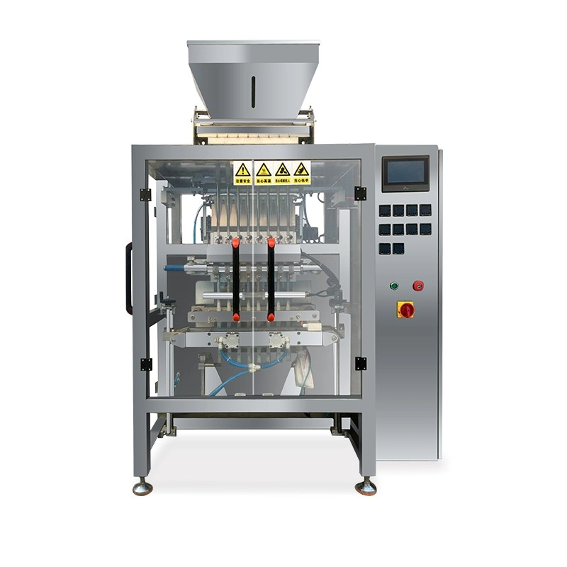 Dikey Tam otomatik Çok şeritli kahve/süt/elektrik/protein tozu paketleme makinesi