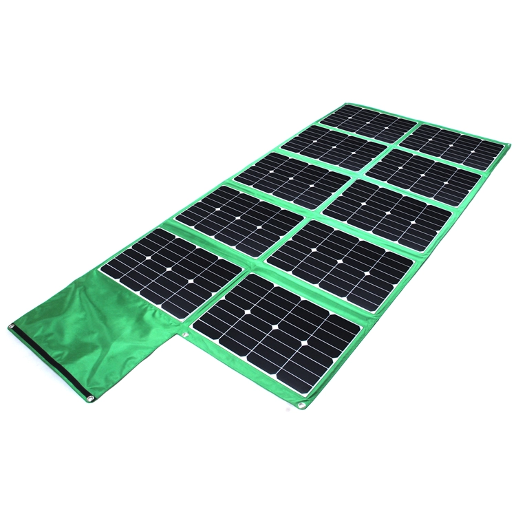 Kamp için 300w esnek güneş paneli pil şarj cihazı