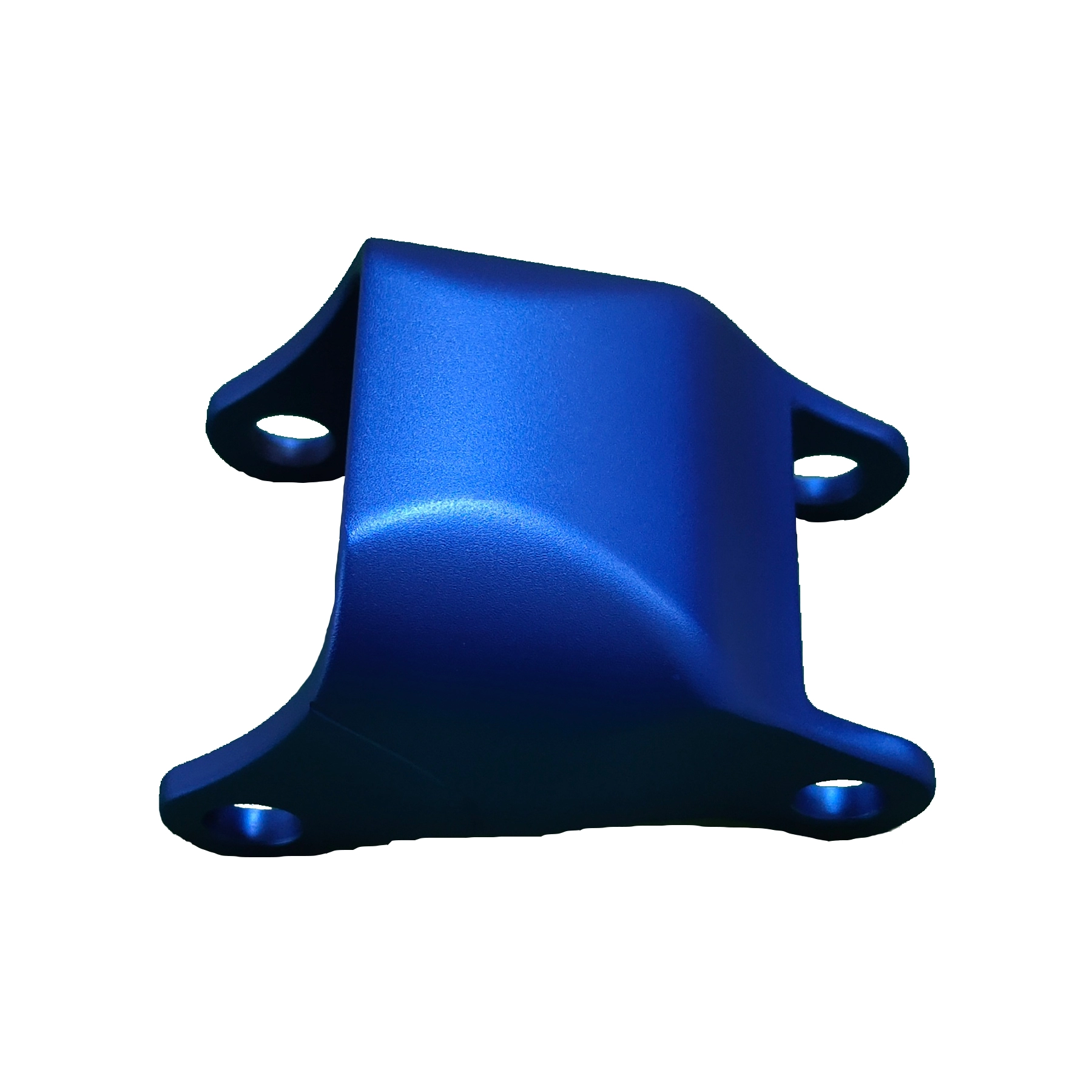 Kumlama ve Mavi Eloksallı CNC İşleme Çelik Lazer Kesim Rüzgar Enerjisi Parçaları