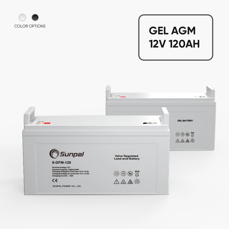 Ev Enerji Depolama Sistemi için 12V 120Ah UPS Güç Yedekleme Güneş Pili