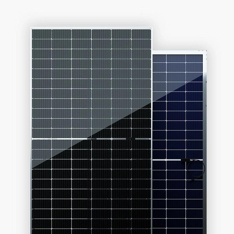 470W-490W Bifacial Clear Backsheet Mono Yarım Kesim PERC Solar PV Panel