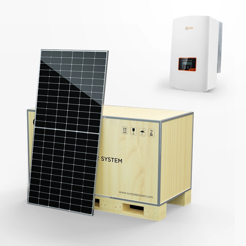 Evler İçin Komple On Grid Tie Solar Fotovoltaik Sistem Güç Kitleri