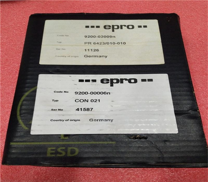 EPRO PR6423/010-040+CON021 Girdap Akımı Yer Değiştirme Dönüştürücü Sensörü