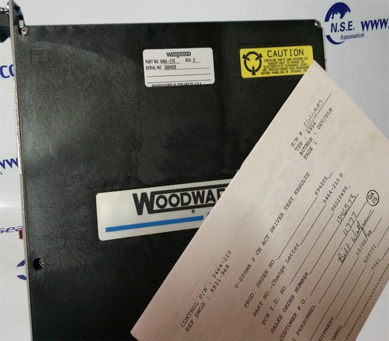 WOODWARD 9907-005 Ana Senkronizatör ve Yük Kontrol PLC 9907005