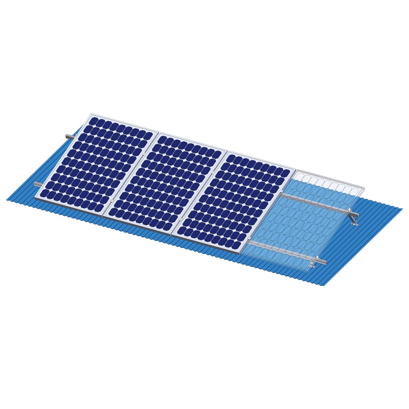 Düz yüzey için ayarlanabilir güneş paneli montaj sistemi