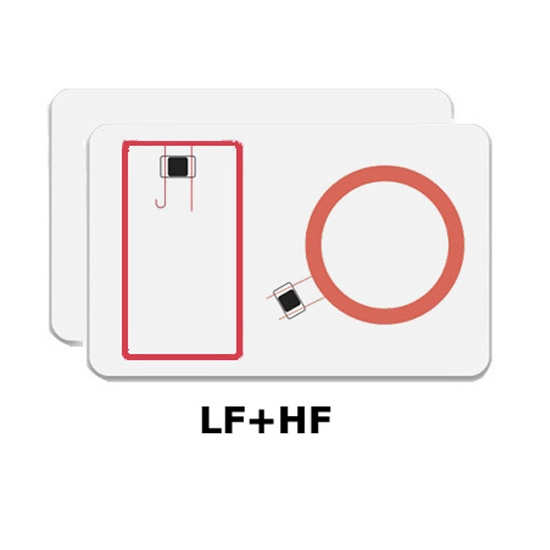 Yüksek Güvenlikli RFID Kartı 13.56Mhz HF Chip ve 960Mhz UHF Chip ile Birleştirin