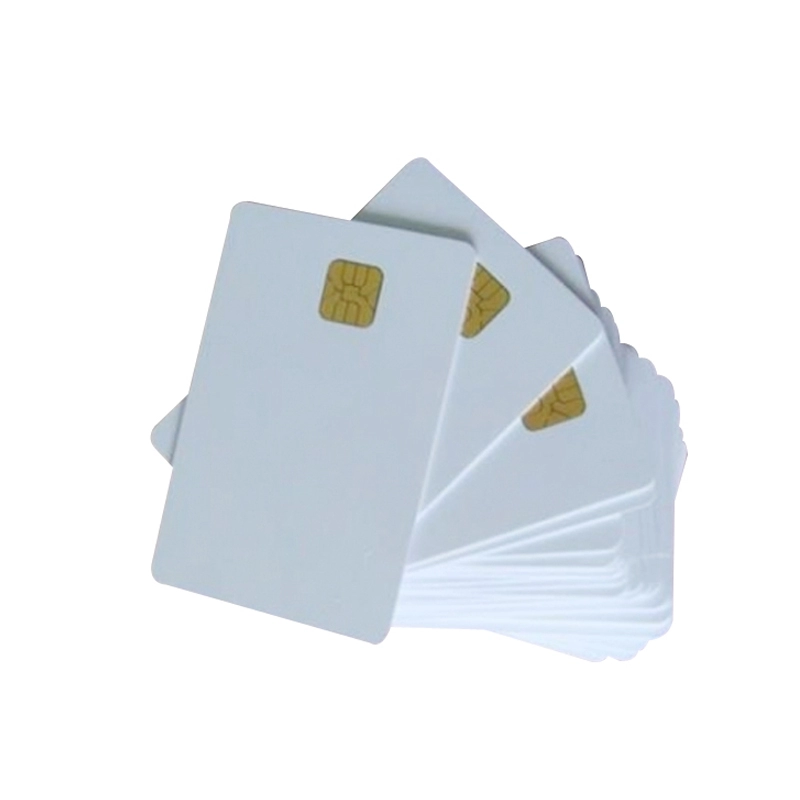 Beyaz Boş Yazdırılabilir İletişim IC 4442/5542/4428/5528 Çipli Akıllı Kart
