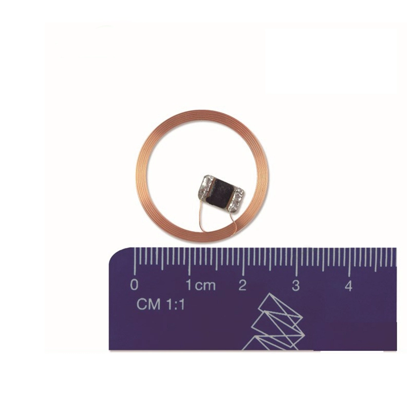 Yeniden Yazılabilir Em4305 T5577 RFID Tutkal Yapışkanlı Etiket