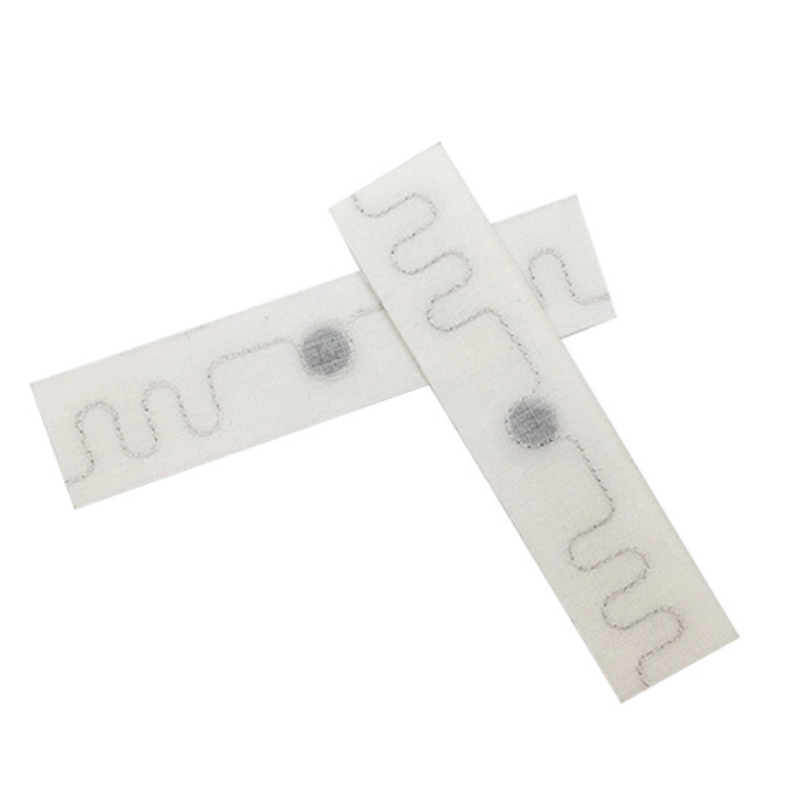 Yüksek Sıcaklık Suya Dayanıklı Kumaş Tekstil Yıkanabilir Monza R6 UHF RFID Çamaşır Etiketi