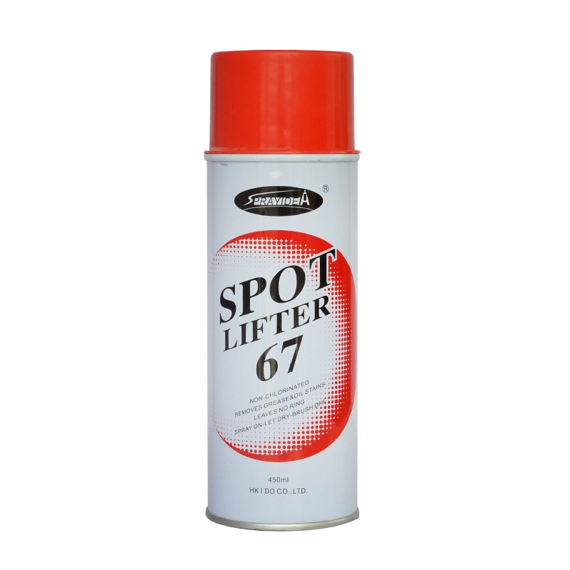 Giyim için yüksek performanslı Sprayidea 67 deterjan yağ lekesi çıkarıcı sprey