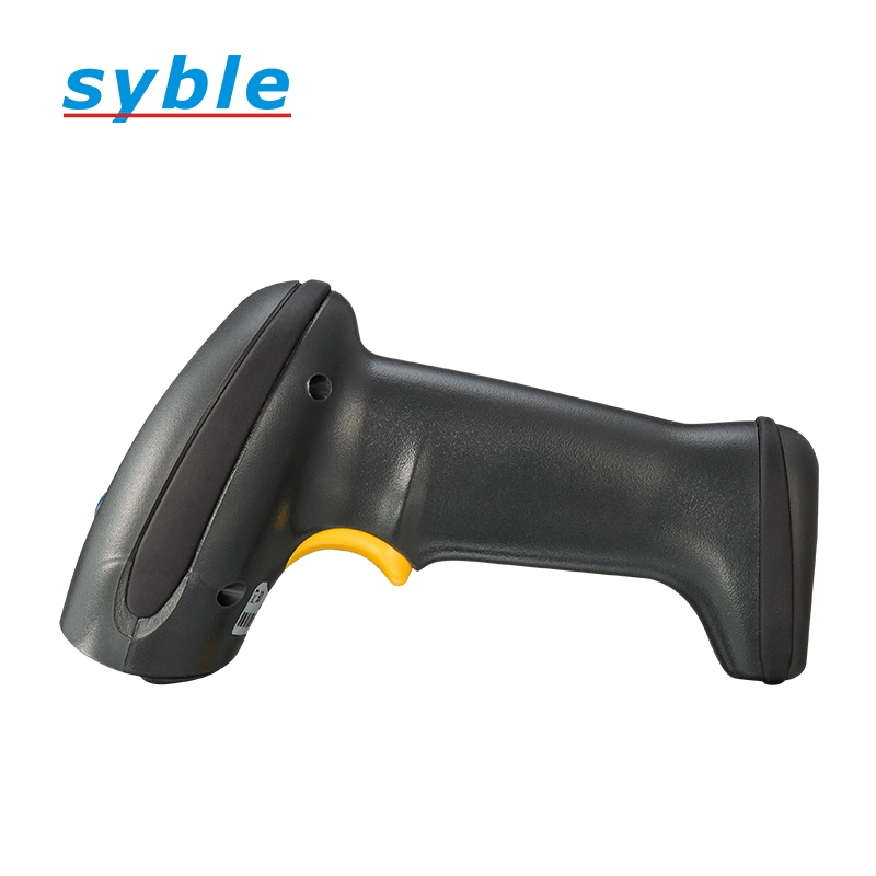 Syble yüksek duyarlı barkod tarama tabancası kablosuz alıcı ile barkod tarama